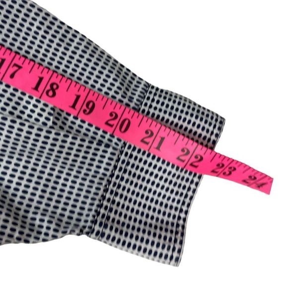 Versace Jeans Couture Shirt Men’s Button Lion Button Blue & White Size Large - Picture 13 of 15